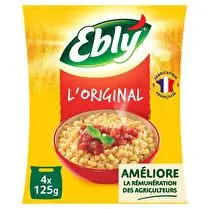 Ebly, Blé en sachet cuisson l'original