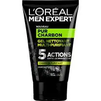Men expert, Gel nettoyant purifiant charbon