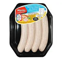 Moritz, Saucisse blanche au muinster 4 x 100g