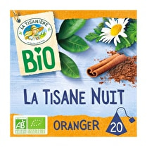 La Tisanière, Tisane Nuit Oranger BIO - 20 sachets