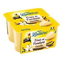 La laitière, Frais et fondant vanille x4