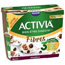 Activia, Yaourt bifidus aux céréales Céréales muesli