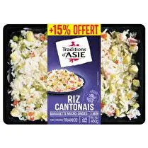 Traditions d'Asie, Riz cantonais - 400 g + 60 g offert