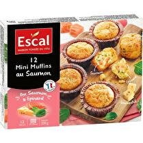ESCAL Mini muffins au saumon