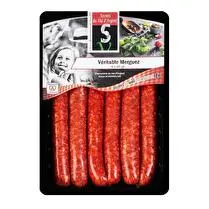 Val d'Argent, Merguez véritable x 6