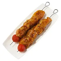 Votre boucher propose, Produit élaboré : Brochette de poulet marinée Tandoori à griller x 2