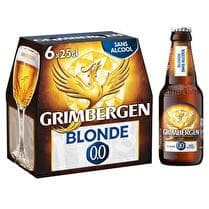 GRIMBERGEN Bière blonde 0.0° sans alcool