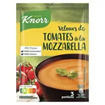 Knorr, Soupe velours tomate mozzarella 3/4 portions