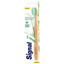 Signal, Brosse à dents bambou naturel medium