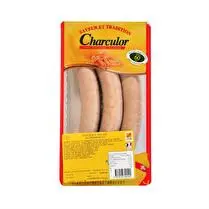 Charculor, Saucisse blanche au fromage x 3