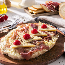 Fabriqué dans nos ateliers, Bruschetta raclette