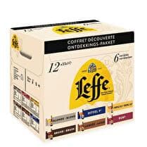 LEFFE Bière  Découverte - 12 x 33 cl 7%