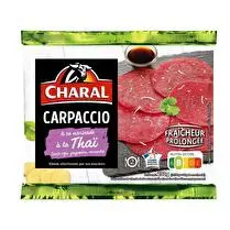 Charal, Carpaccio de boeuf Thai