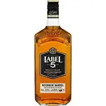Label 5, Scotch Whisky  Bourbon barrel