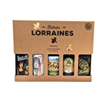 Les saveurs du Colombier, Coffret bières de Lorraine