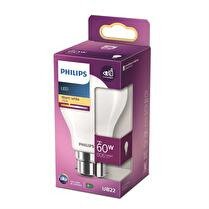 PHILIPS Ampoule led classic 60W A60 B22 WW non dimable x1