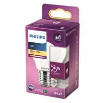 Philips, Ampoule led classic 25W P45 E27 WW FR non dimmable RF 18g