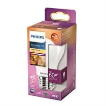 Philips, Ampoule led classic 60W A60 E27 FR WGD90 RF x1
