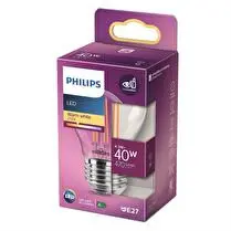 Philips, Ampoule led classic 40W E27 WW P45 cl non dimmable