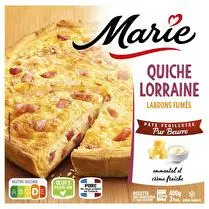 Marie, Quiche lorraine