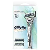 Gillette, Rasoir skinguard aloé vera + 3 recharges