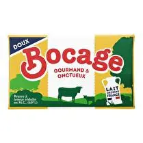 Bocage, Beurre doux 60% MG plaquette