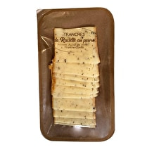 Votre fromager propose, Tranches de raclette au poivre