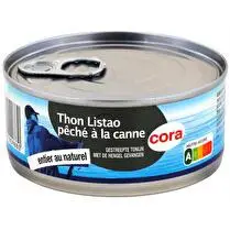Cora, Thon listao entier au naturel