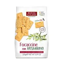 Segreti di Riva, Focaccine Romarin - 150 g