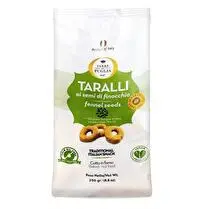 Terre Di Puglia, Taralli Grains de fenouil - 250 g