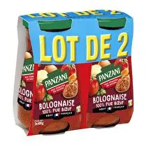Panzani, Sauce bolognaise pur boeuf