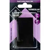 STYLE COUTURE, Thermocollant Noir 100X3,5