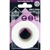 STYLE COUTURE, Ourlet Rapide 8M X 20Mm Qualité supérieure
