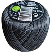 STYLE COUTURE, Coton à Repriser Gris foncé 10G