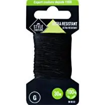 STYLE COUTURE, Fil Lin Noir 30M