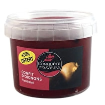 La conquête des saveurs, Confit oignon framboise