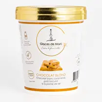Glaces de Marc, Crème glacée chocolat blond