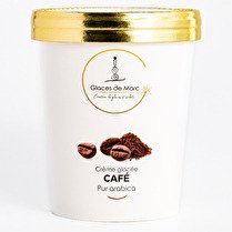 GLACES DE MARC Crème glacée Café pur arabica