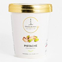 GLACES DE MARC Crème glacée pistache