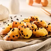 Votre pâtissier propose, Madeleines pépites de chocolat x 10