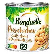 Bonduelle, Pois chiches cuits dans très peu de jus