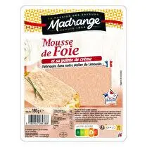 Madrange, Mousse de foie et sa pointe de crème