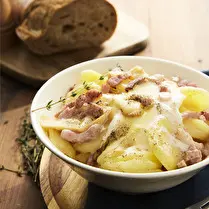 Cuisinés dans nos ateliers, Tartiflette