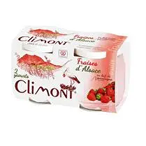 Climont, Yaourt aux fraises d'Alsace