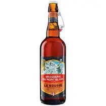 Mont blanc, Bière ambrée  La rousse
