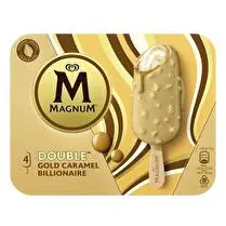 Magnum, Bâtonnets double gold billionnaire x4
