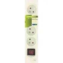 Trefilaction, Bloc 4 prises 16A avec interrupteur blanc