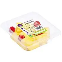 Voie verte, duo ananas framboise barquette 150g
