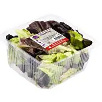 Voie verte, petite laitue rouge barquette 150g