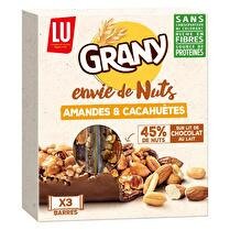 GRANY LU Barre envie de nuts cacahuète